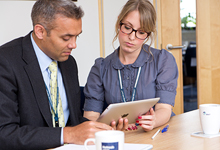 BMT staff at work